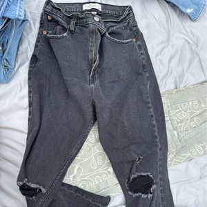 Abercrombie black jeans